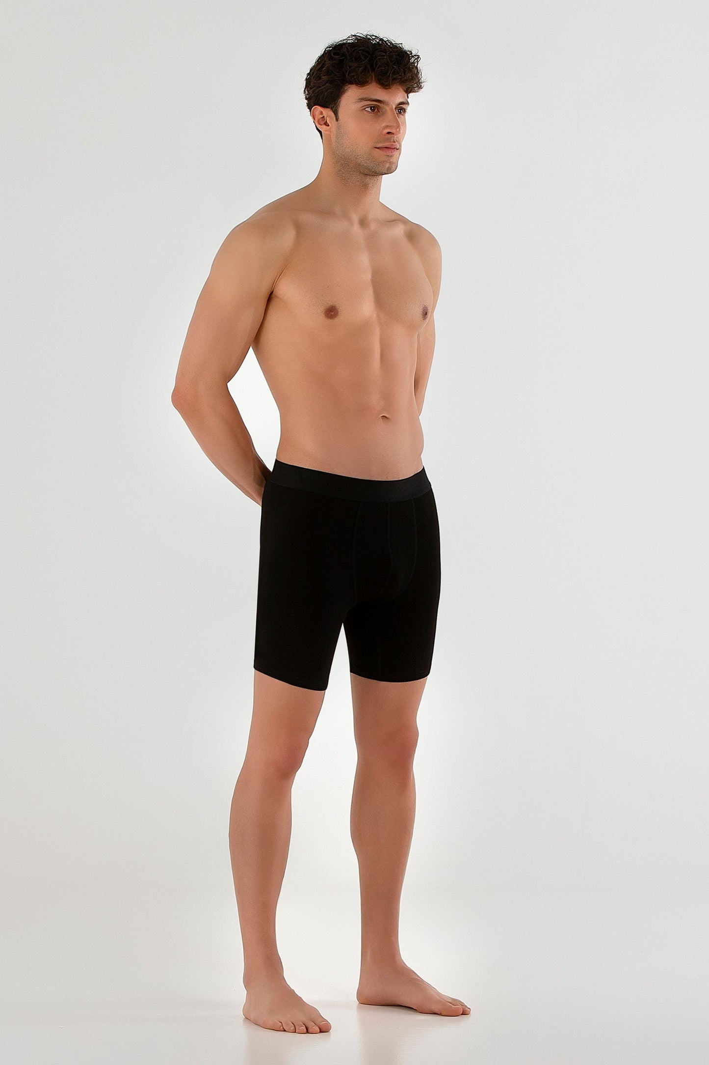 Ohne Logo Lange Boxershort Herren